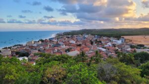 Maragogi depuis le point de vue Alto do Cruzeiro