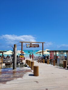 Sur la plage de  Barra Grande